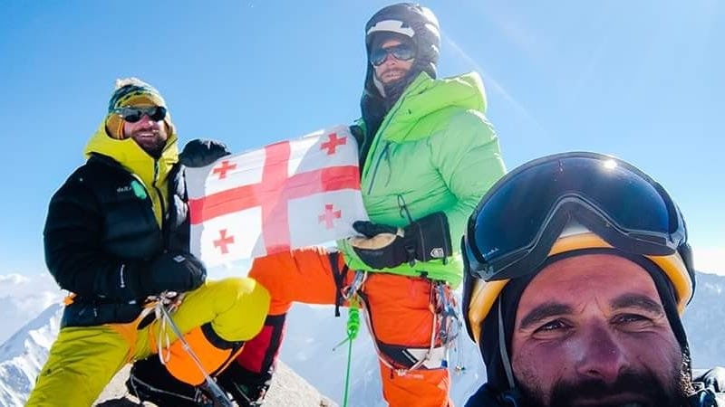 Грузинские альпинисты получили «Золотой ледоруб» за покорение неприступной вершины в Пакистане