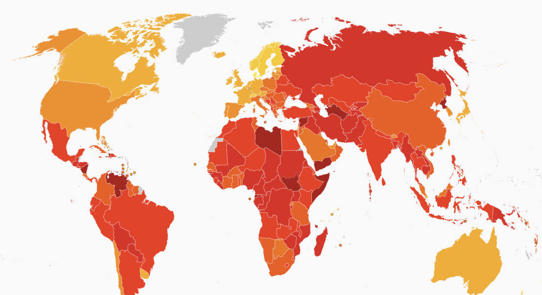 Corruption Perceptions Index 2023