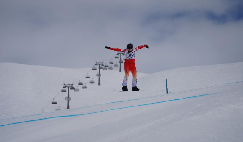 Грузинский горнолыжный курорт Гудаури впервые принимает этап Кубка мира в дисциплине сноуборд-кросс