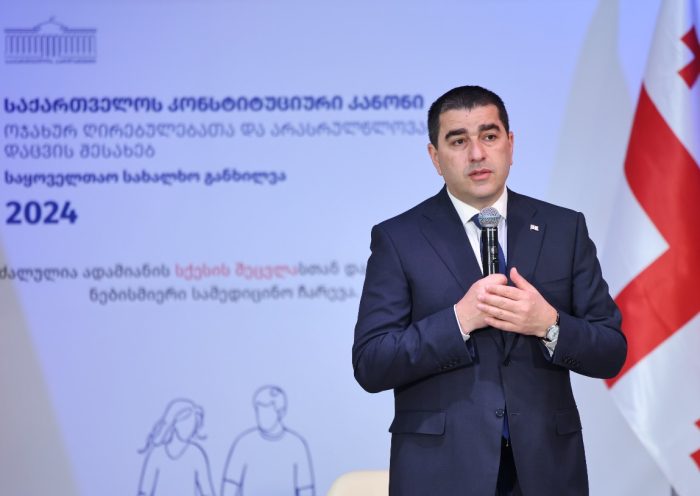 Спикер парламента Грузии Шалва Папуашвили