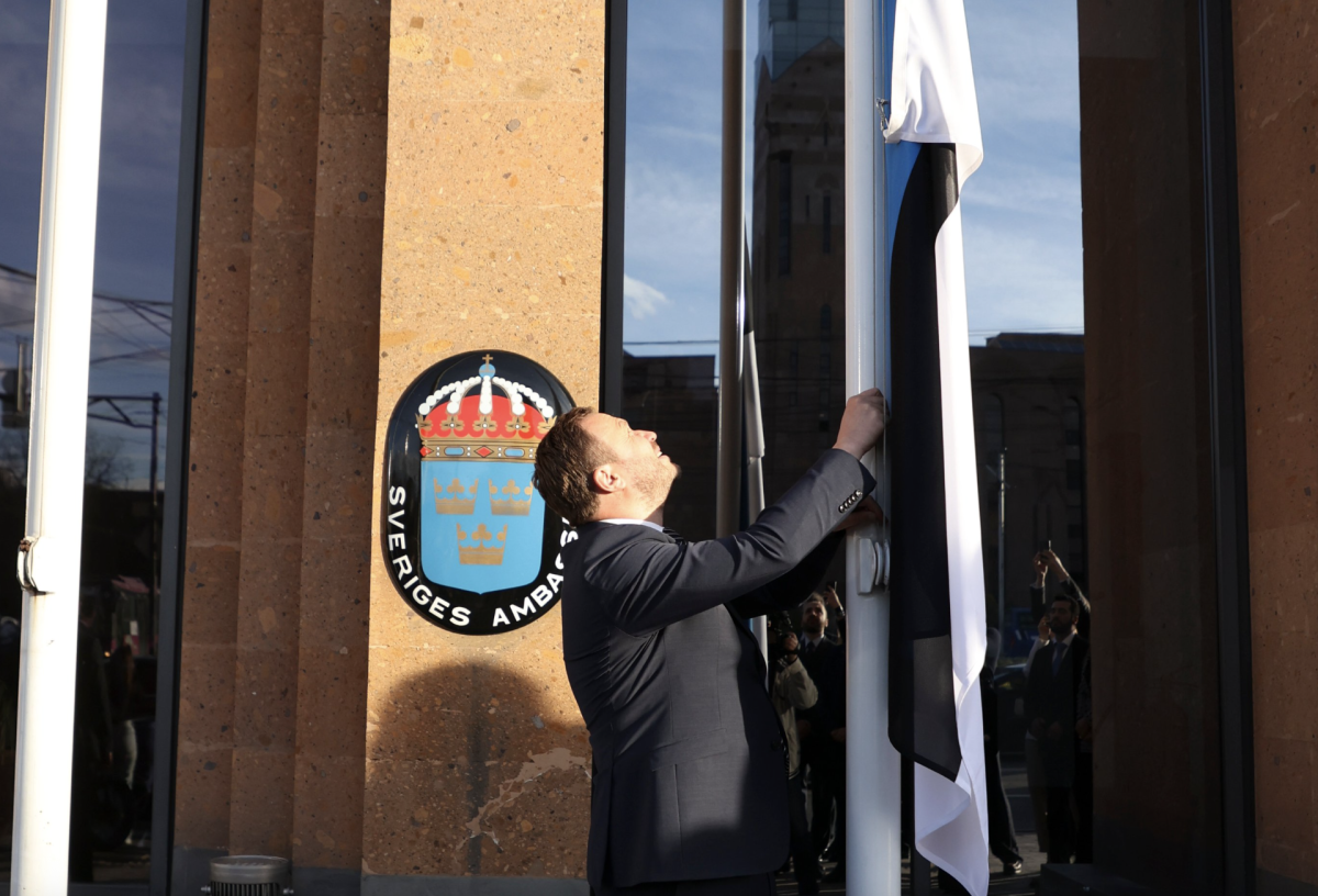 Эстония открыла посольство в Ереване, переведя туда своего посла из Грузии