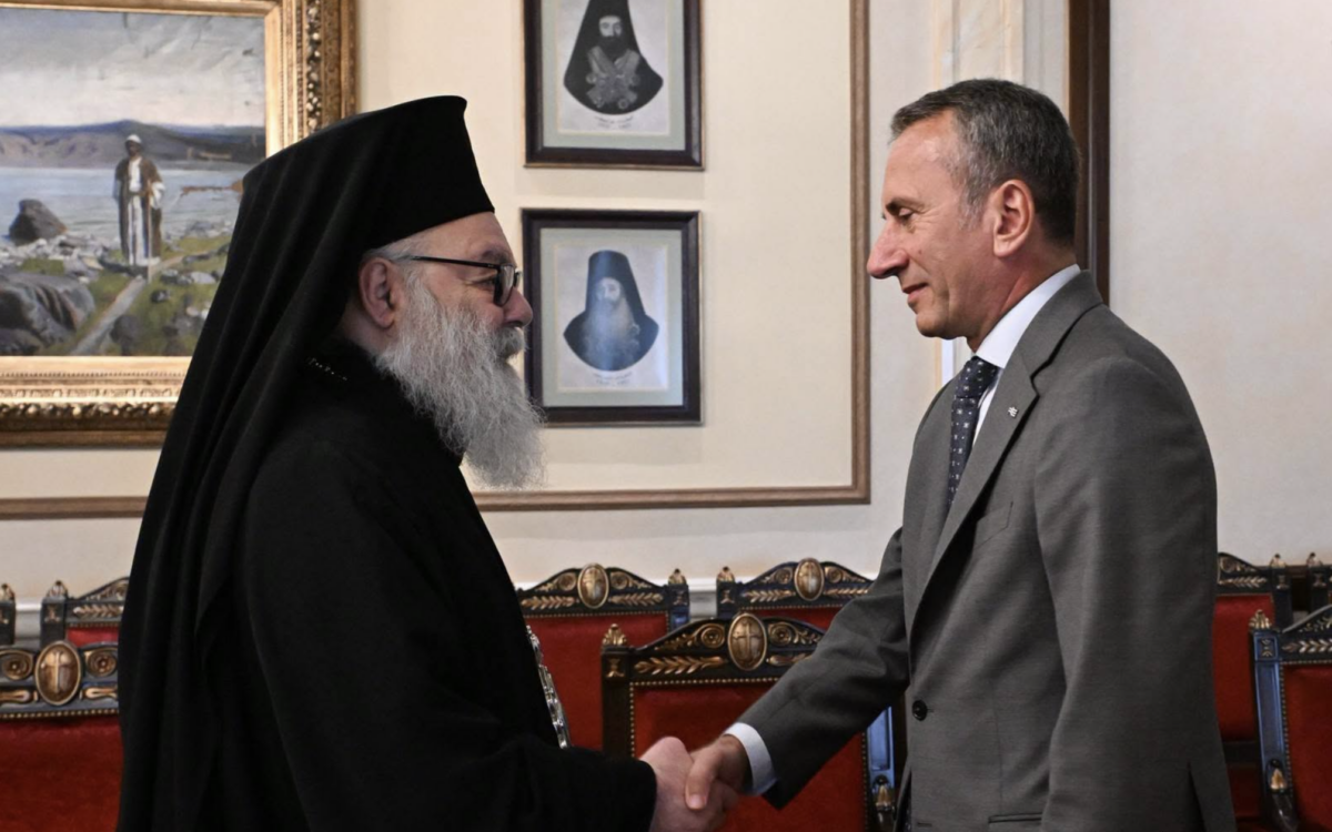 Патриарх Антиохийский посетил в Дамаске главу абхазского МИД